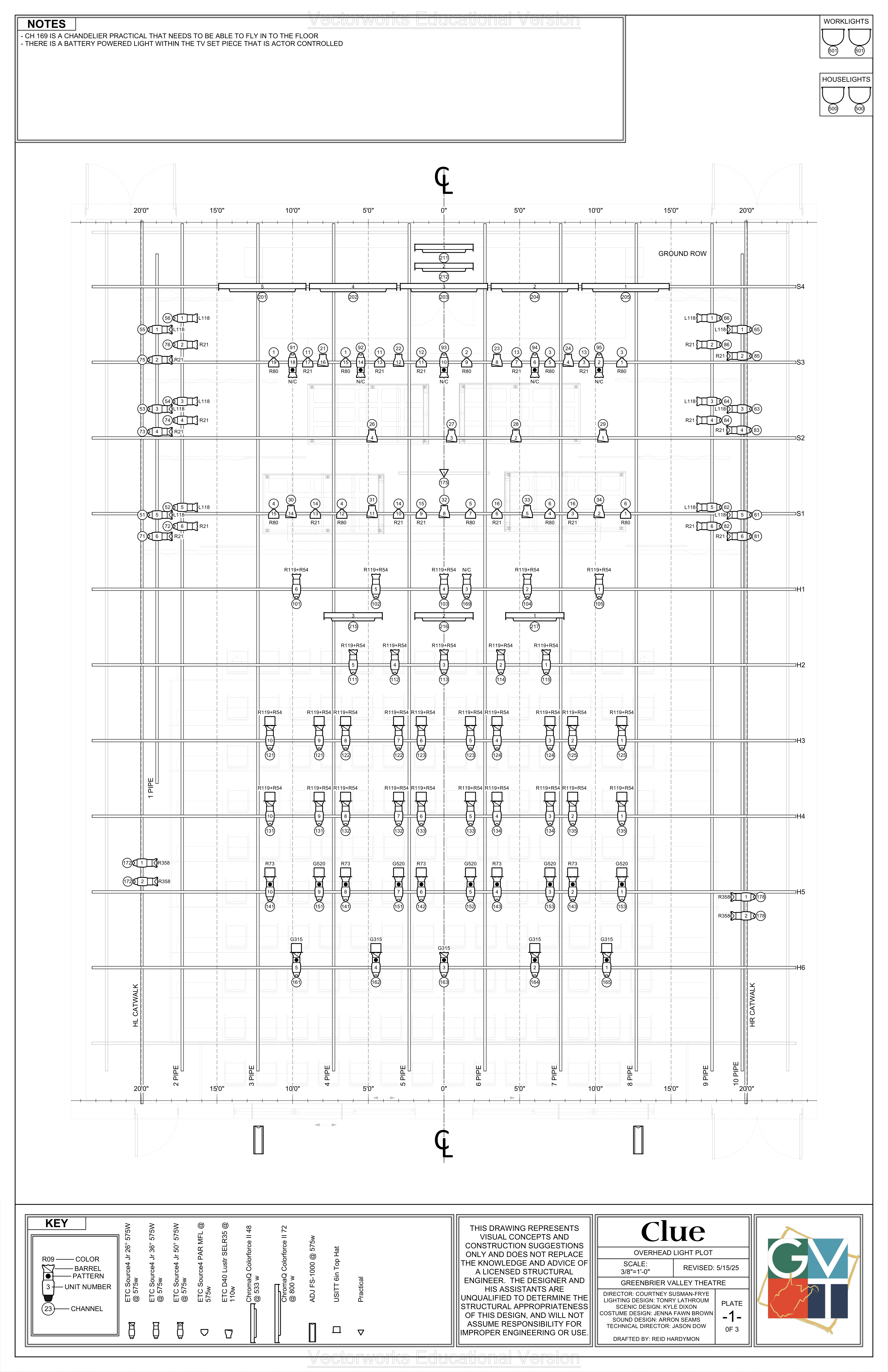 Light Plot