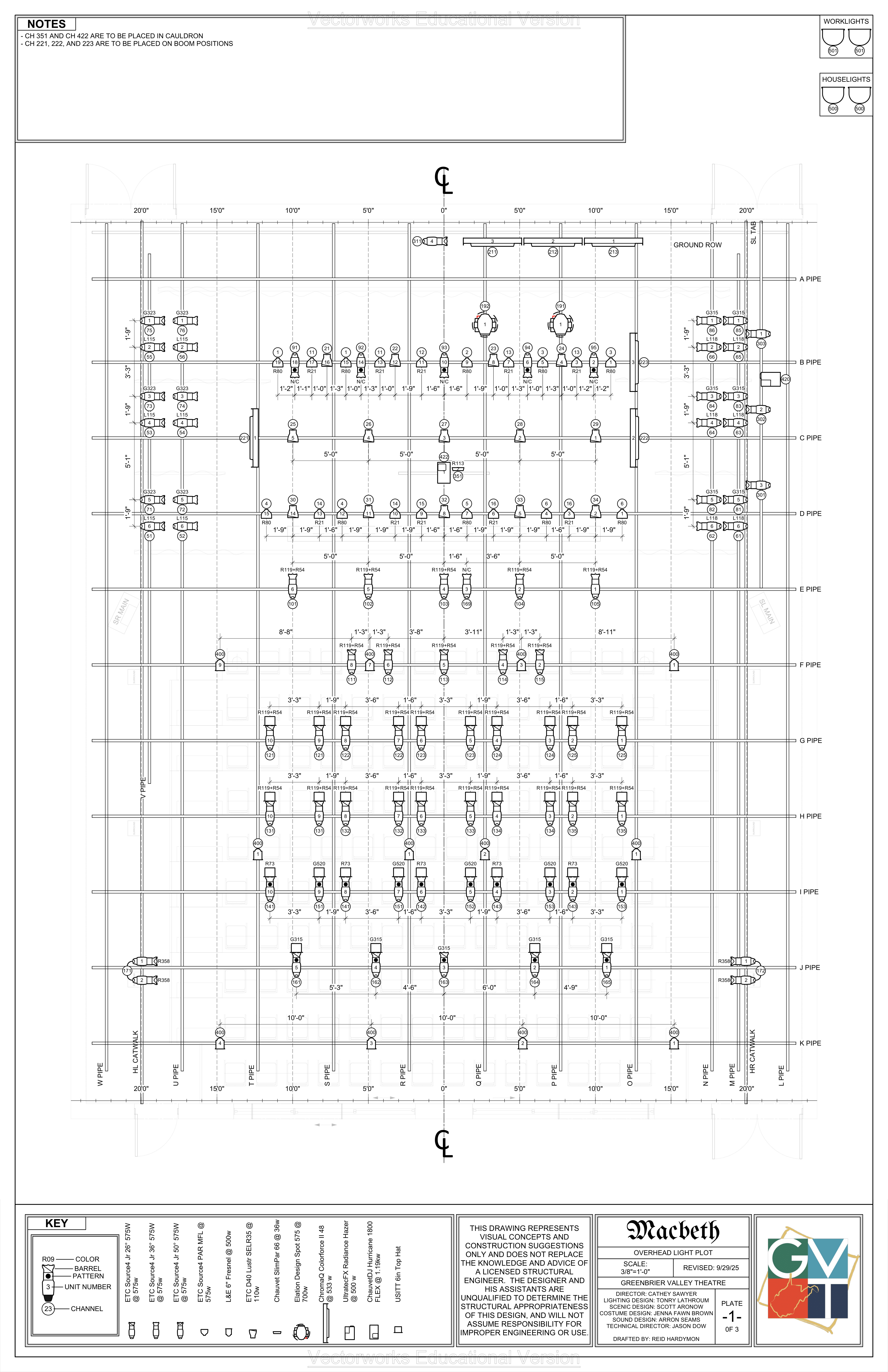 Light Plot